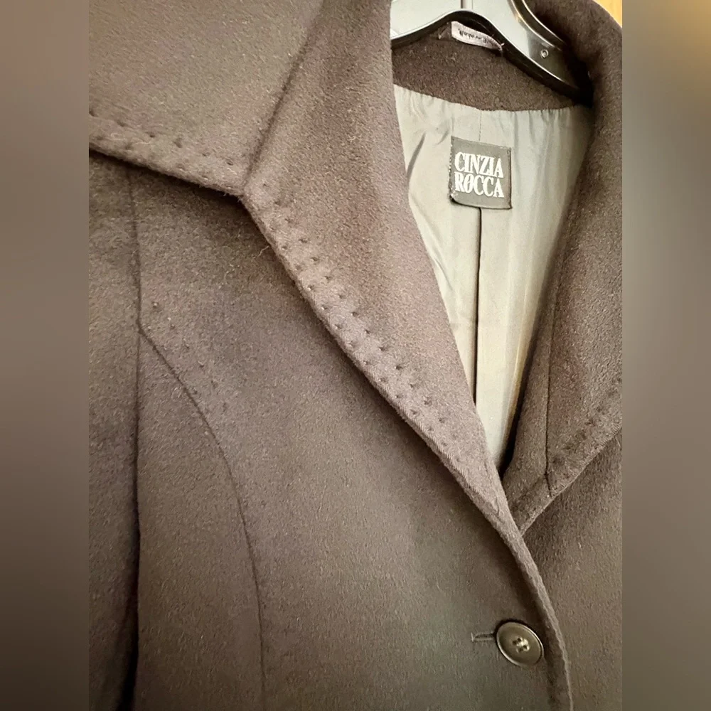 Cinzia Rocca Baby Alpaca wool Coat - Picture 5 of 13